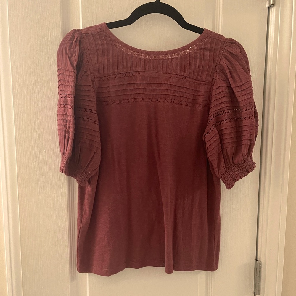 Loft crochet top.